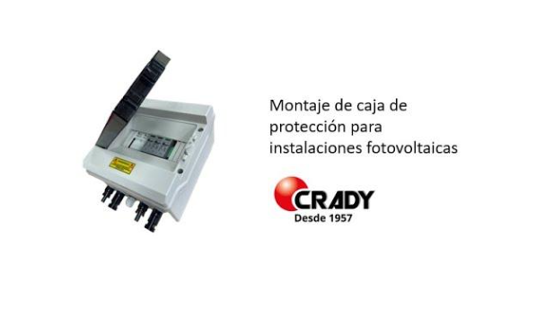 Montaje de cajas para instalaciones fotovoltaicas